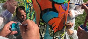 fresque team building peinture